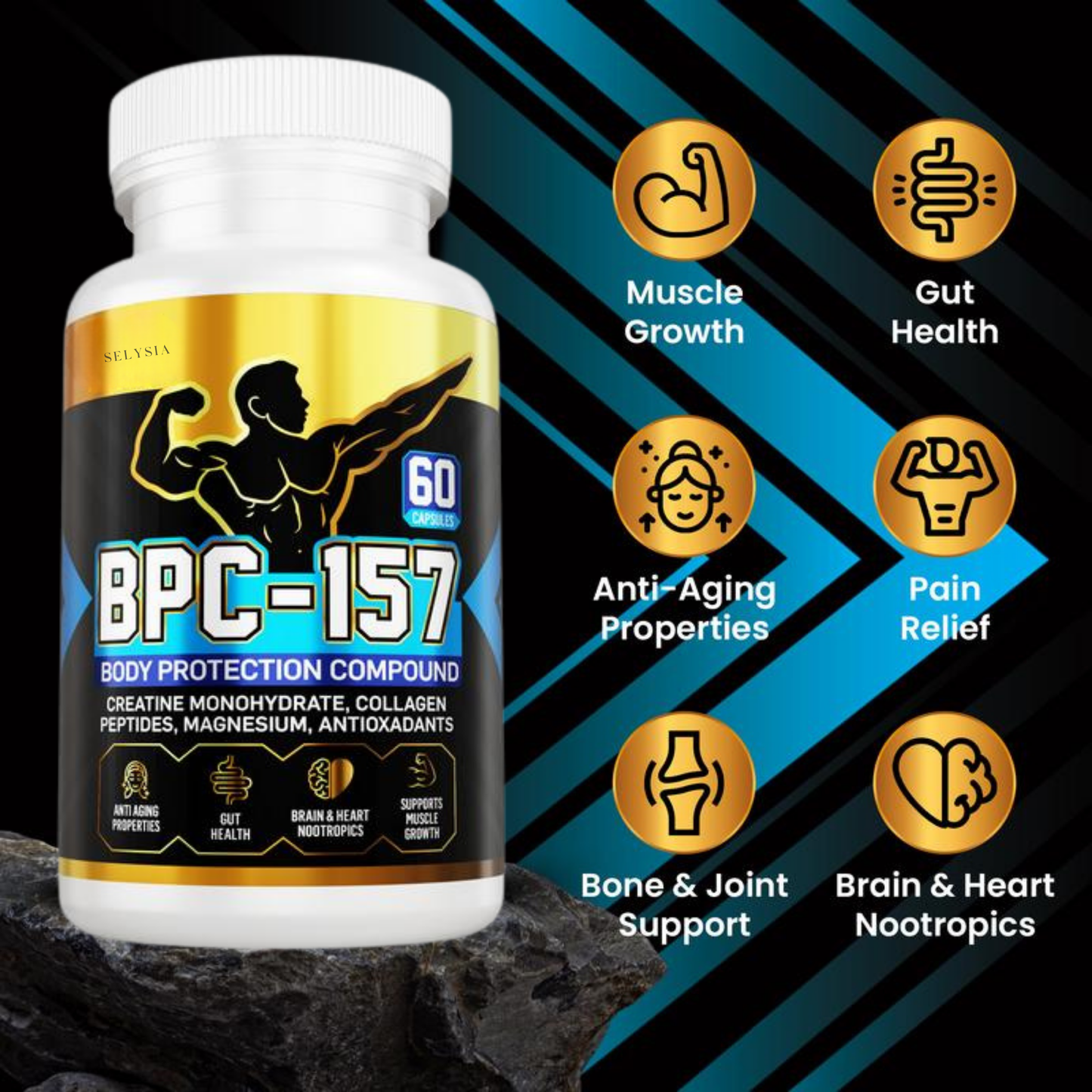 Selysia™ - BPC 157 Peptide Capsules
