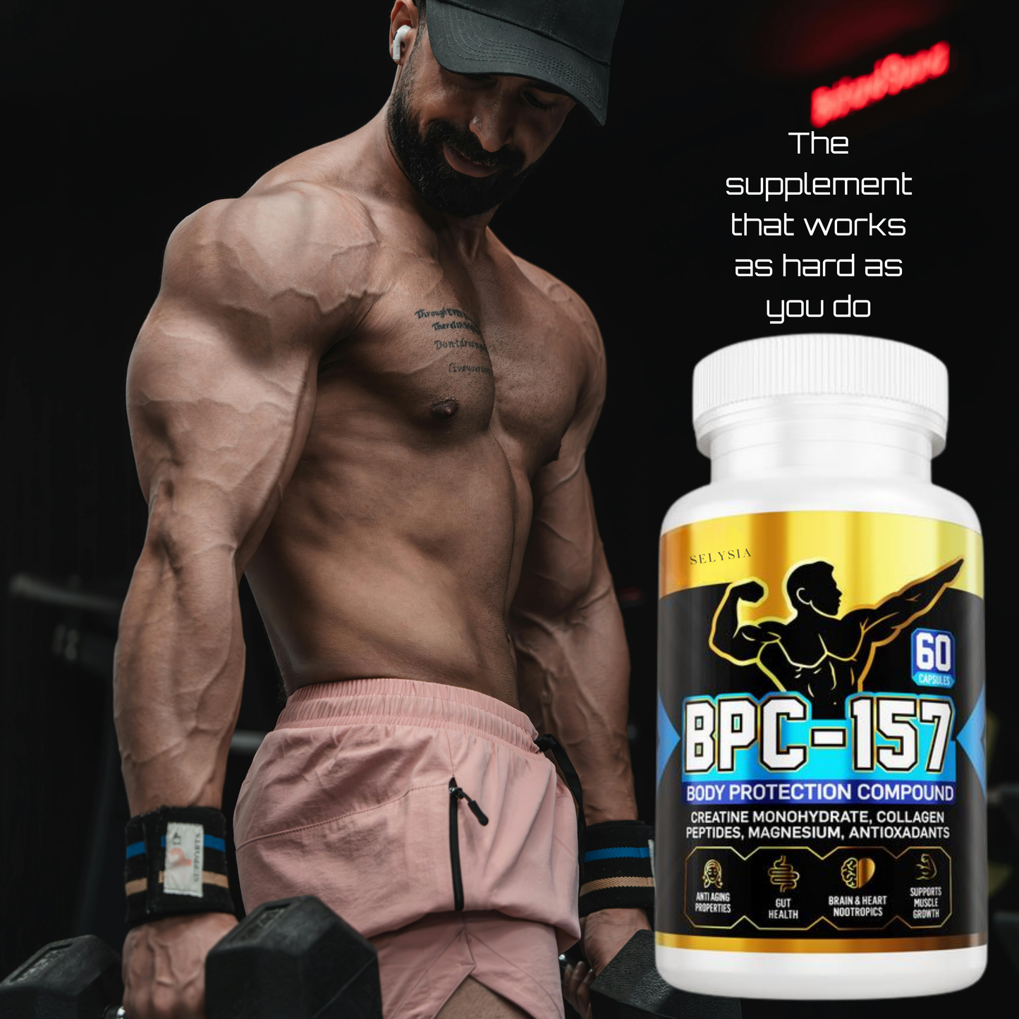 Selysia™ - BPC 157 Peptide Capsules